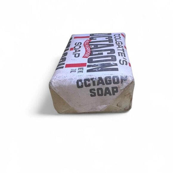 VTG Colgate Octagon All-Purpose Soap Bar 7 oz New Sealed Collectible - Picture 5 of 6